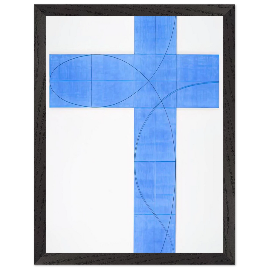 COLUMN STRUCTURE XXII 2008 by Robert Mangold — Framed art print at Zephyeer