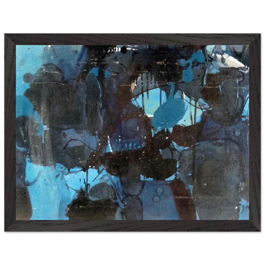 Untitled - 1950 by Jiro Yoshihara — Framed art print at Zephyeer