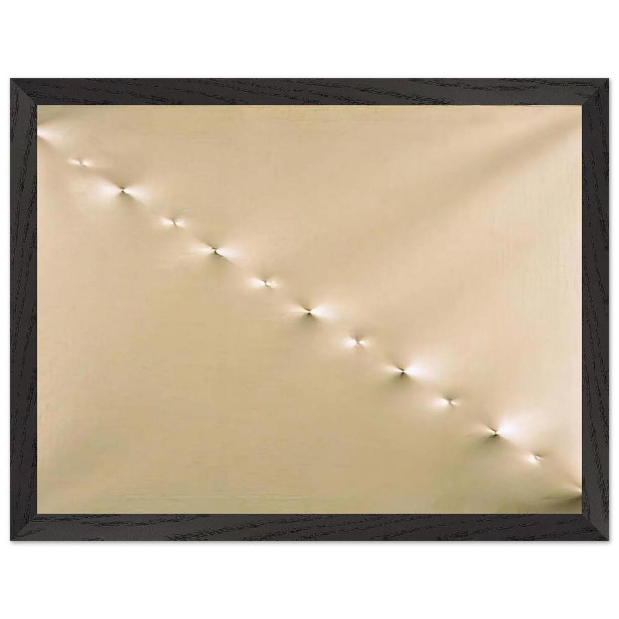 Untitled - Spatialism by Enrico Castellani — Framed art print at Zephyeer