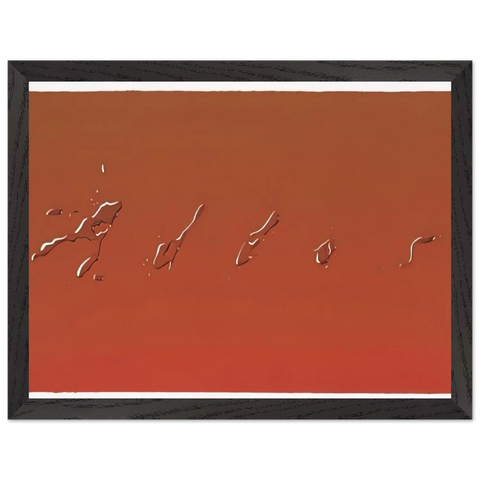 ADIOS 1969 by Edward Ruscha — Framed art print at Zephyeer