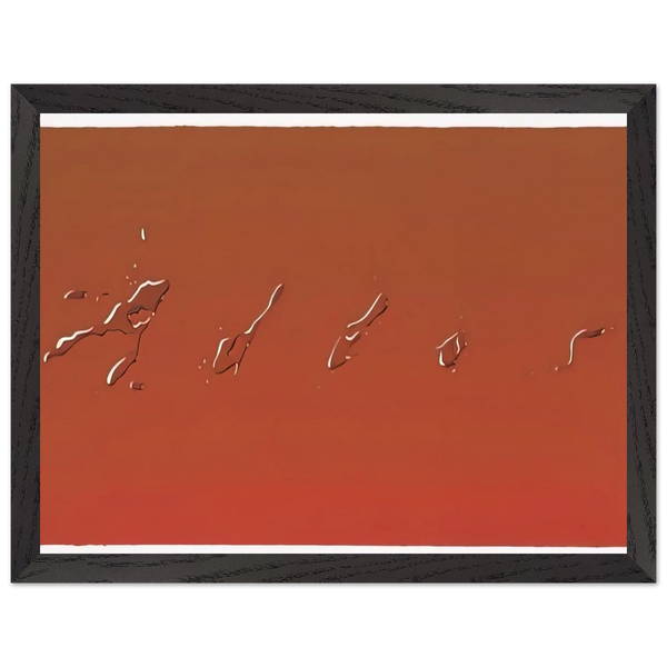 ADIOS 1969 by Edward Ruscha — Framed art print at Zephyeer