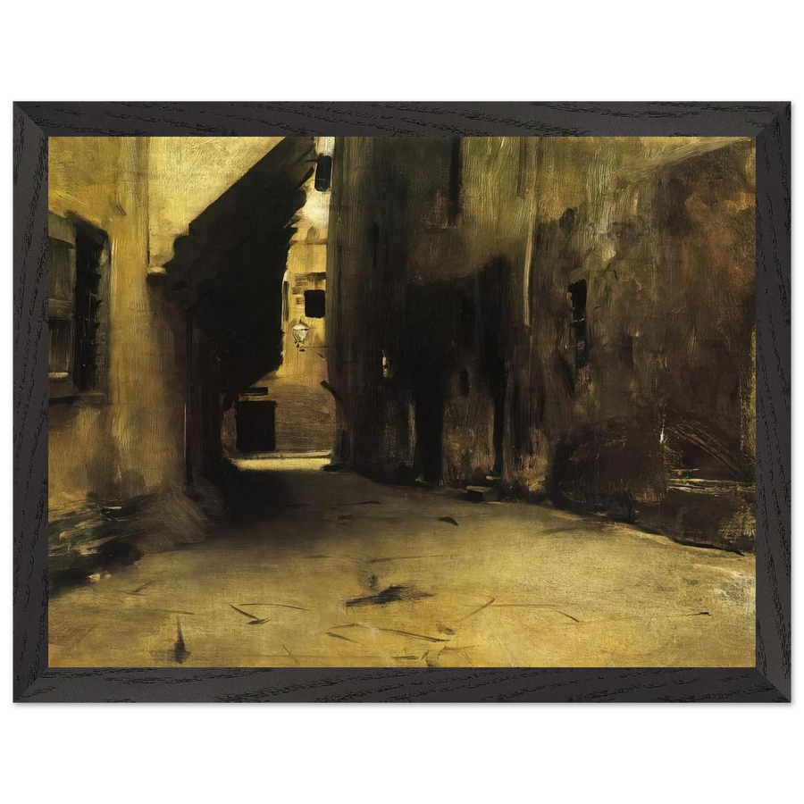A Street in Venice by John Singer Sargent — Framed art print at Zephyeer
