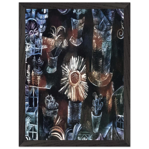 STILL LIFE WITH THISTLE BLOOM 1919 by Paul Klee — Framed art print at Zephyeer