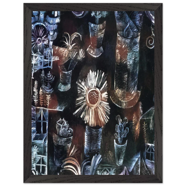 STILL LIFE WITH THISTLE BLOOM 1919 by Paul Klee — Framed art print at Zephyeer