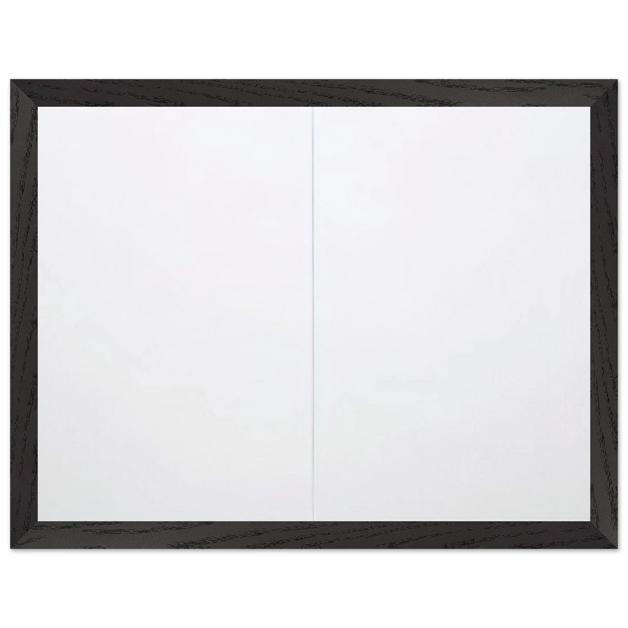 WHITE PAINTING TWO PANEL 1951 by Robert Rauschenberg — Framed art print at Zephyeer