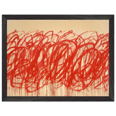 Untitled  Bacchus by Cy Twombly — Framed art print at Zephyeer