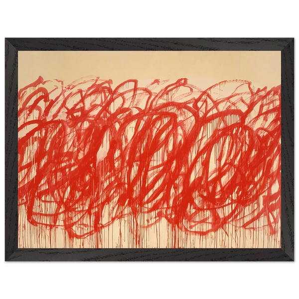 Untitled  Bacchus by Cy Twombly — Framed art print at Zephyeer