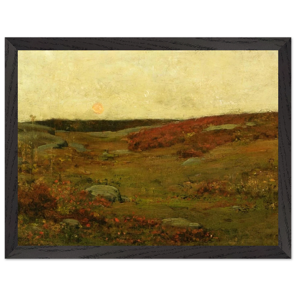 Sunrise, Autumn by Childe Hassam — Framed art print at Zephyeer