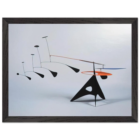 BLUE FEATHER 1948 by Alexander Calder — Framed art print at Zephyeer
