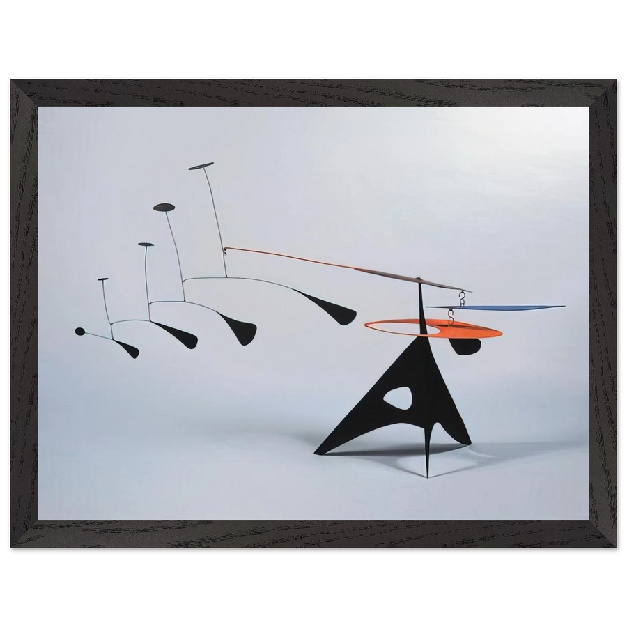 BLUE FEATHER 1948 by Alexander Calder — Framed art print at Zephyeer