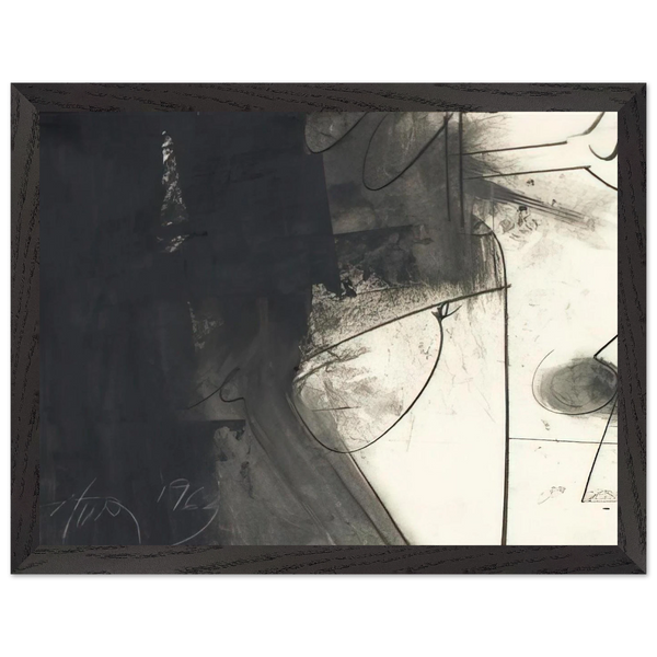 Untitled - 1963 by Hassel Smith — Framed art print at Zephyeer