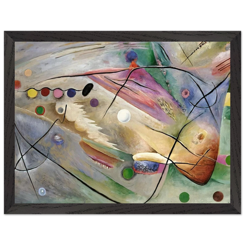 LINES 1922 by Rudolf Bauer — Framed art print at Zephyeer