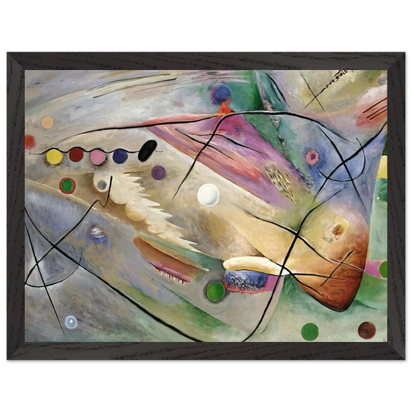 LINES 1922 by Rudolf Bauer — Framed art print at Zephyeer