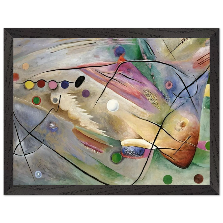 LINES 1922 by Rudolf Bauer — Framed art print at Zephyeer
