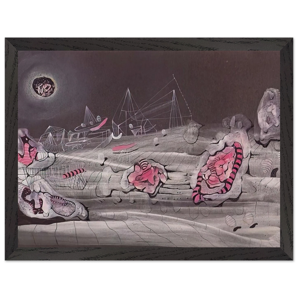 DARK LIGHT 1940 by Roberto Matta — Framed art print at Zephyeer