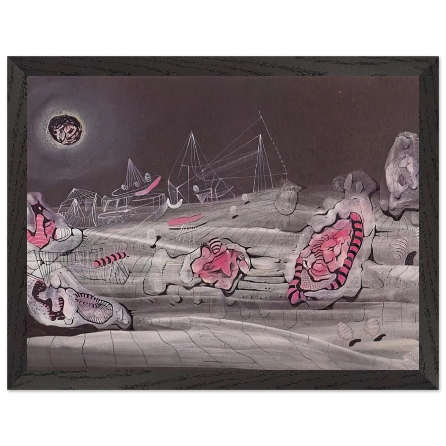 DARK LIGHT 1940 by Roberto Matta — Framed art print at Zephyeer