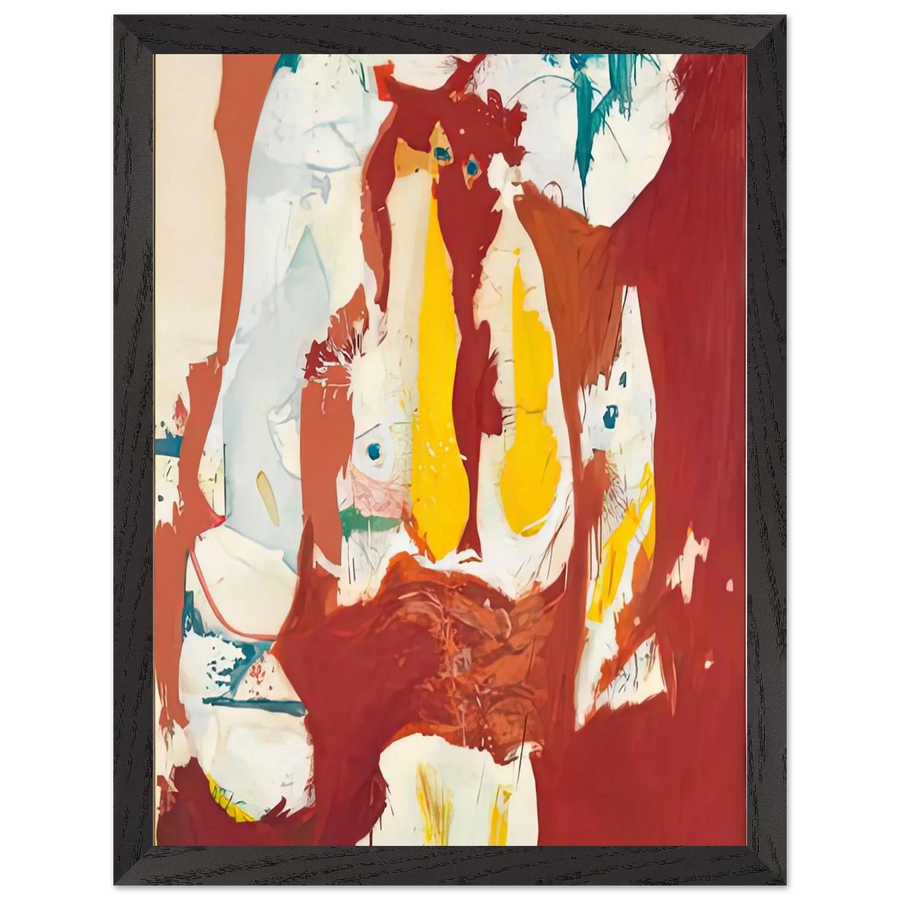 The Red Sea, 1959- by Helen Frankenthaler — Framed art print at Zephyeer