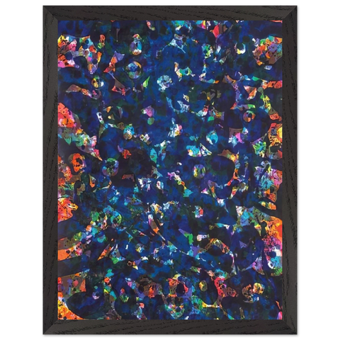 Her Blue Deeps by Sam Francis — Framed art print at Zephyeer