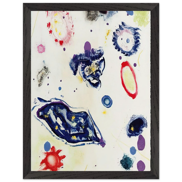Untitled #1 by Sam Francis — Framed art print at Zephyeer