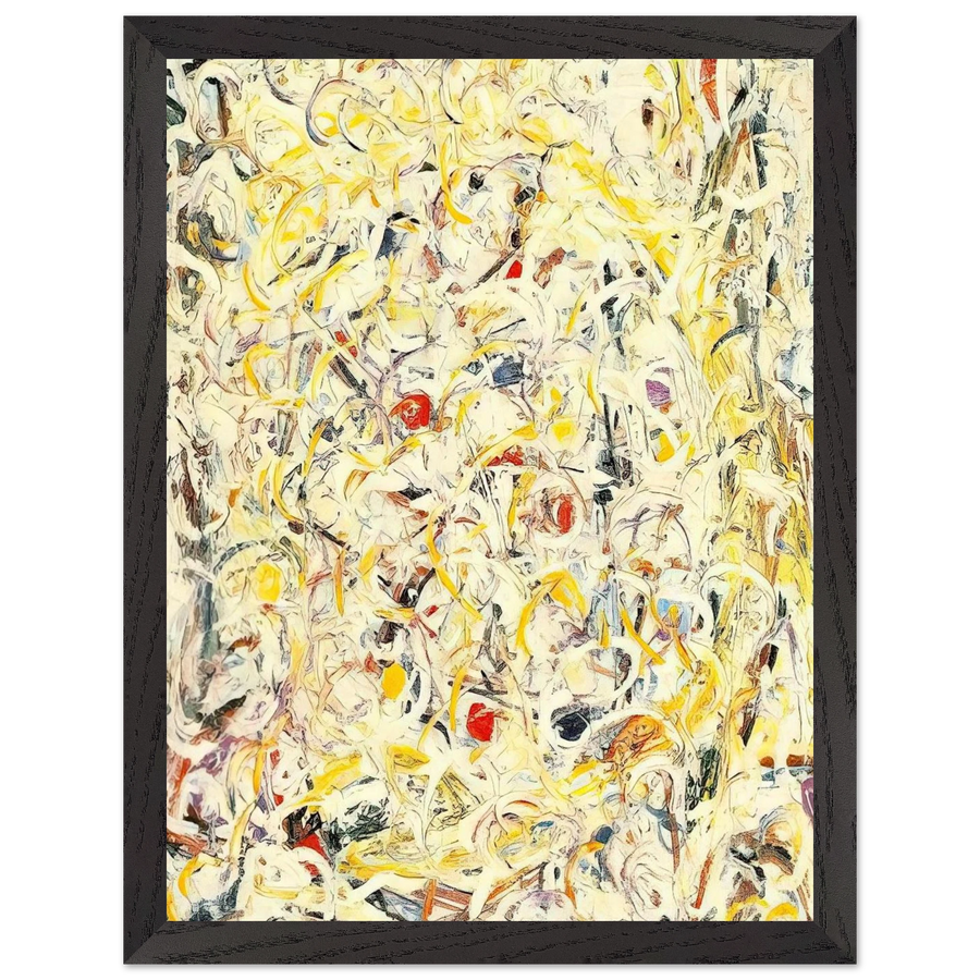 SHIMMERING SUBSTANCE 1946 1 by Jackson Pollock — Framed art print at Zephyeer