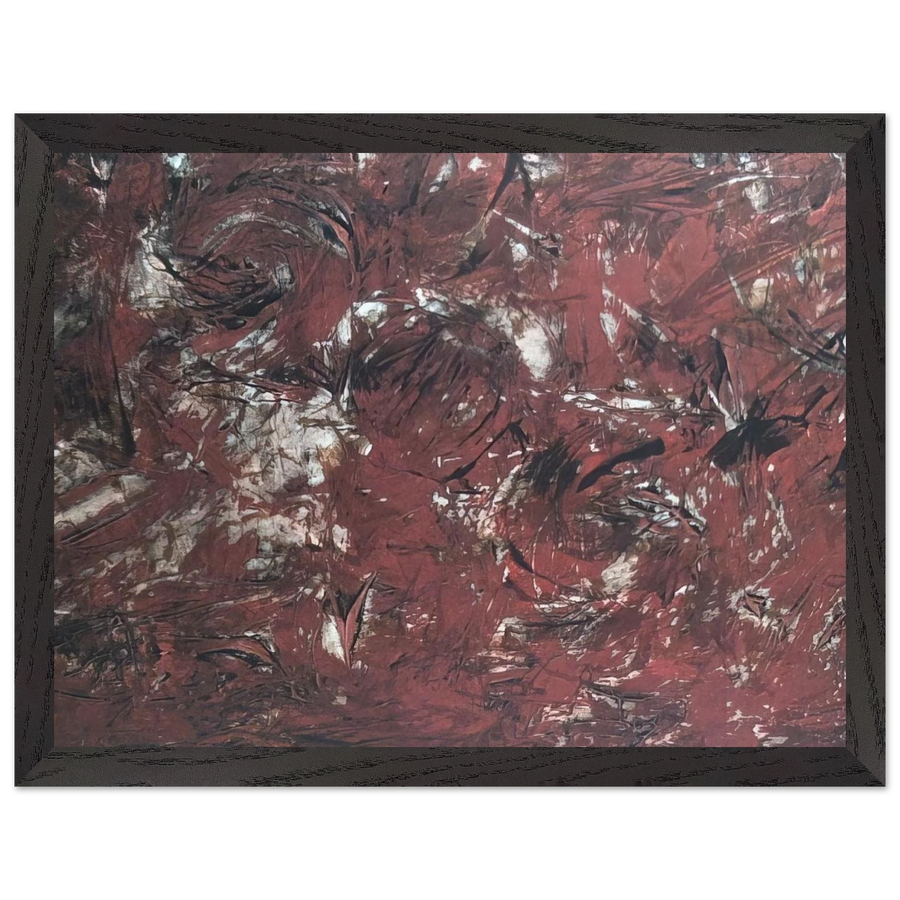 UNTITLED 1982 by Milton Resnick — Framed art print at Zephyeer