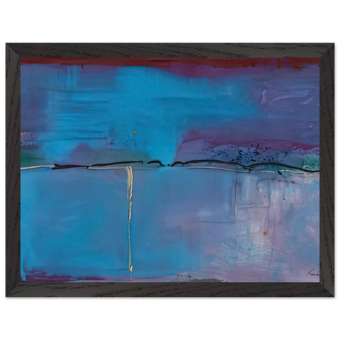 Zone Blue, 1994- by Helen Frankenthaler — Framed art print at Zephyeer