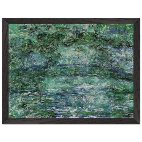 The Japanese Bridge 6 by Claude Monet — Framed art print at Zephyeer