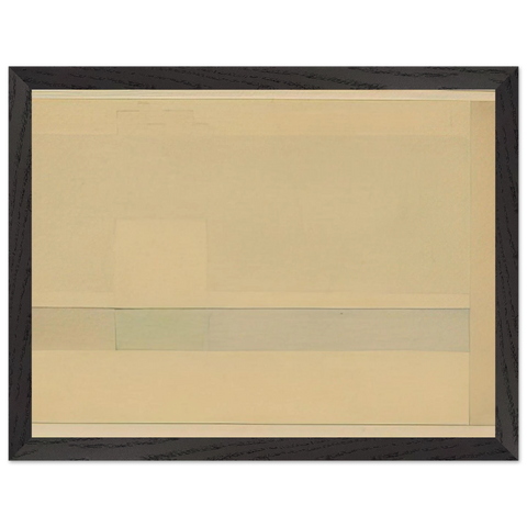 Ha nevicato - 1957 by Antonio Calderara — Framed art print at Zephyeer