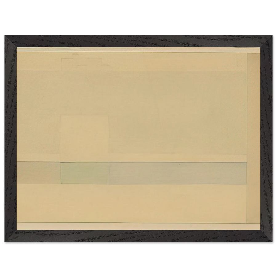 Ha nevicato - 1957 by Antonio Calderara — Framed art print at Zephyeer