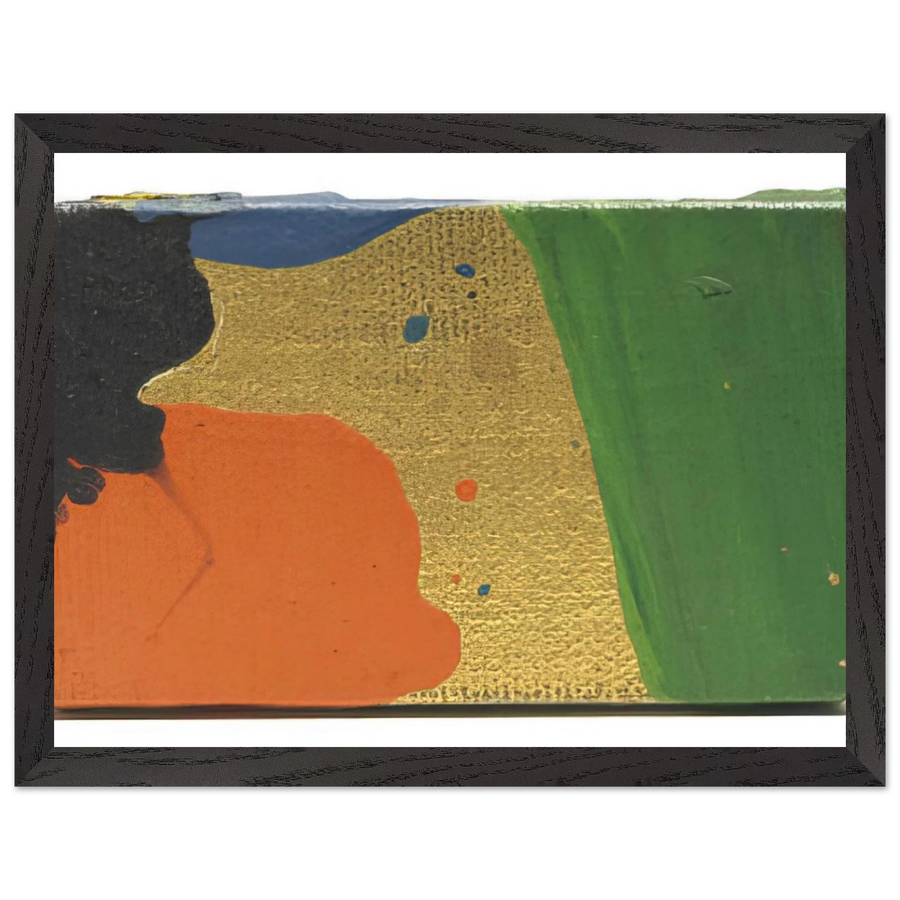 Untitled  Sam Francis for Arnold Newman by Sam Francis — Framed art print at Zephyeer
