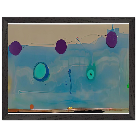 Water Shadows, 1988- by Helen Frankenthaler — Framed art print at Zephyeer