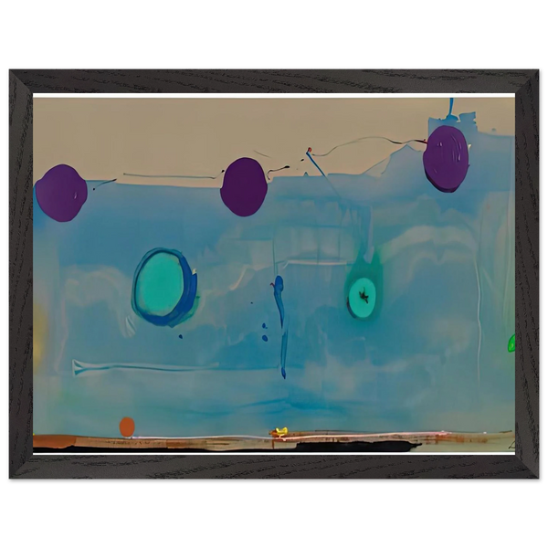 Water Shadows, 1988- by Helen Frankenthaler — Framed art print at Zephyeer