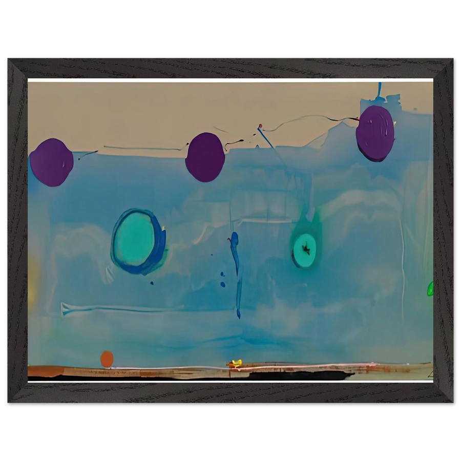 Water Shadows, 1988- by Helen Frankenthaler — Framed art print at Zephyeer