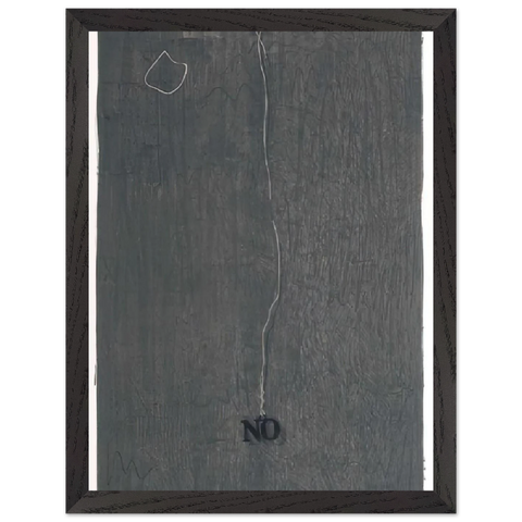 NO 1969 by Jasper Johns — Framed art print at Zephyeer