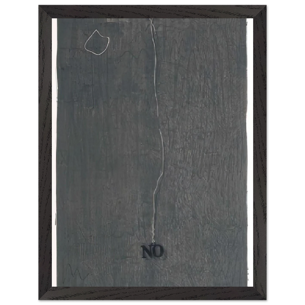NO 1969 by Jasper Johns — Framed art print at Zephyeer
