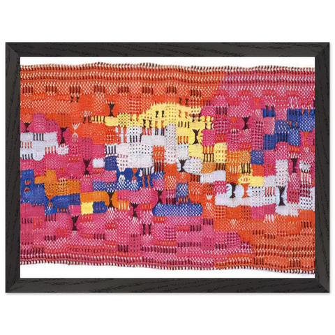 SOUTH OF THE BORDER 1958 by Anni Albers — Framed art print at Zephyeer