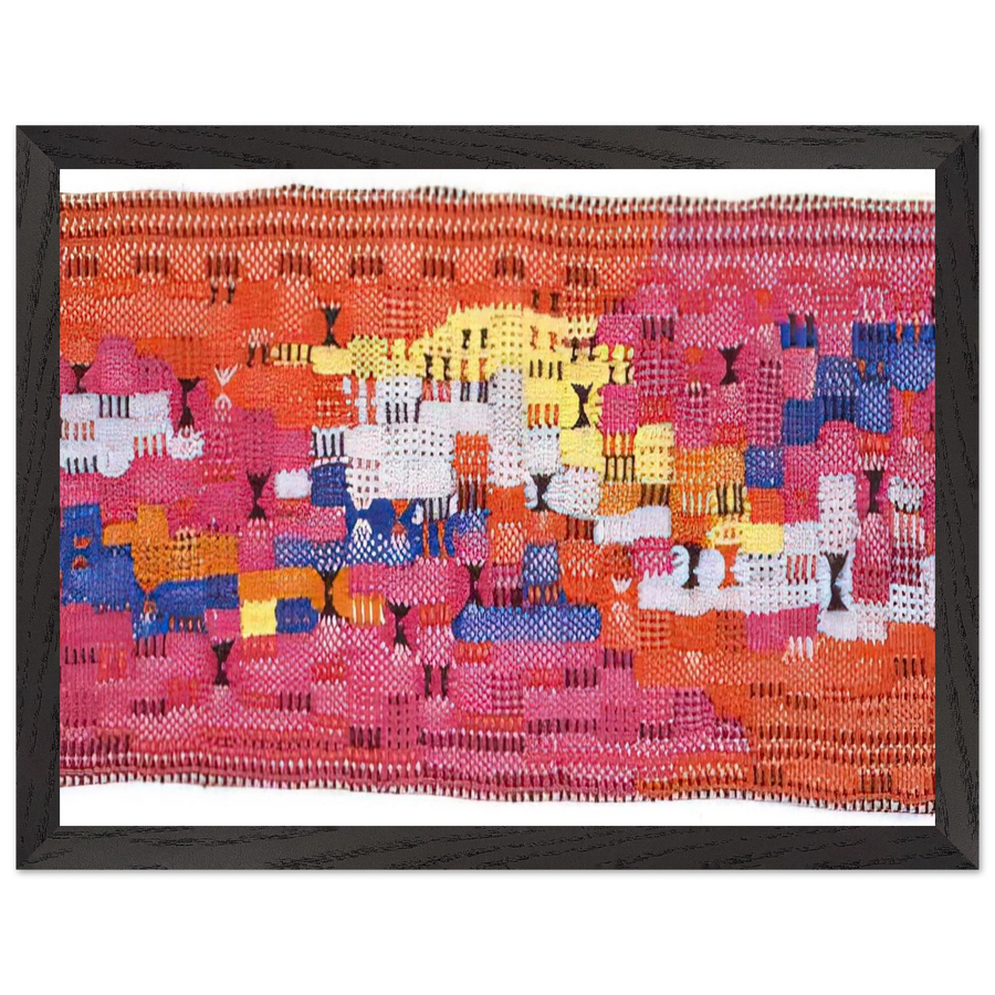 SOUTH OF THE BORDER 1958 by Anni Albers — Framed art print at Zephyeer