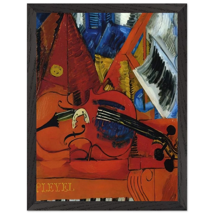 THE VIOLIN 1916 by Raoul Dufy — Framed art print at Zephyeer
