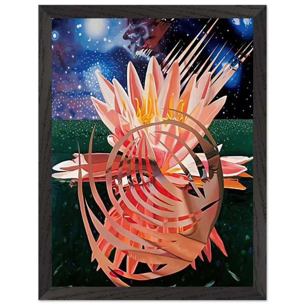 Welcome to the Water Planet by James Rosenquist — Framed art print at Zephyeer