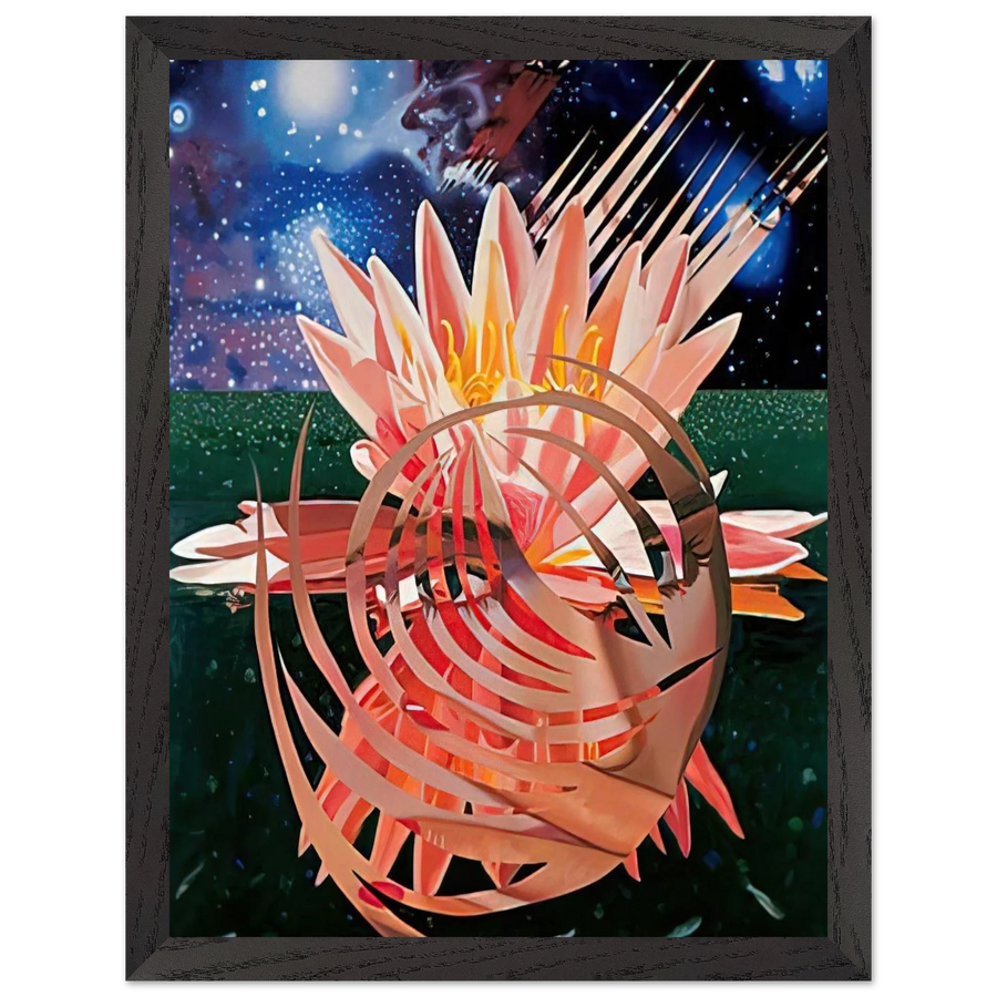 Welcome to the Water Planet by James Rosenquist — Framed art print at Zephyeer