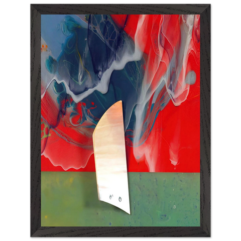 Plow by Sam Gilliam — Framed art print at Zephyeer
