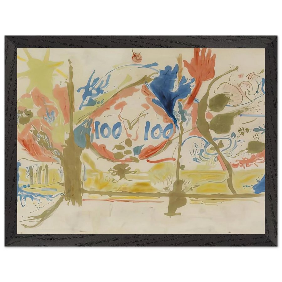 Eden, 1956- by Helen Frankenthaler — Framed art print at Zephyeer