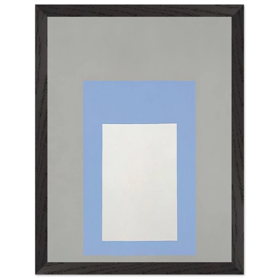 HOMAGE TO THE SQUARE GREEK ISLAND 1957 by Josef Albers — Framed art print at Zephyeer