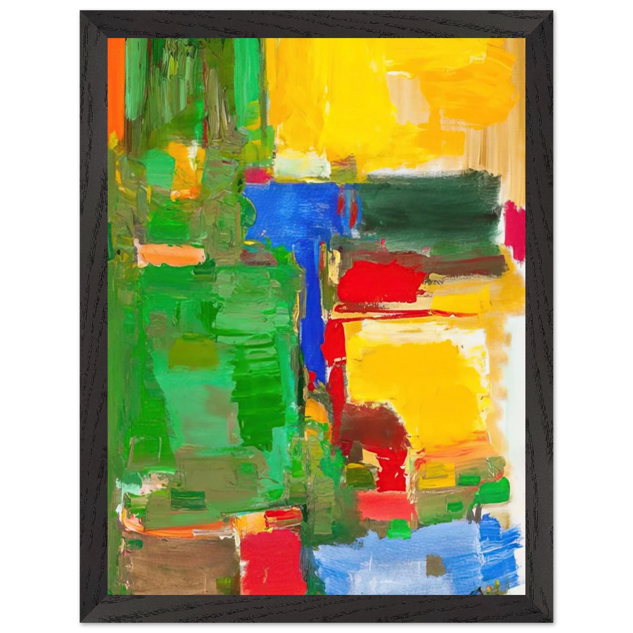 Dew and Dusk by Hans Hofmann — Framed art print at Zephyeer