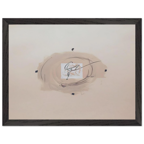NOCTURN MATINAL 1970 by Antoni Tapies — Framed art print at Zephyeer