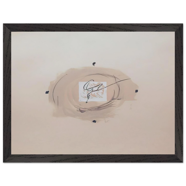 NOCTURN MATINAL 1970 by Antoni Tapies — Framed art print at Zephyeer