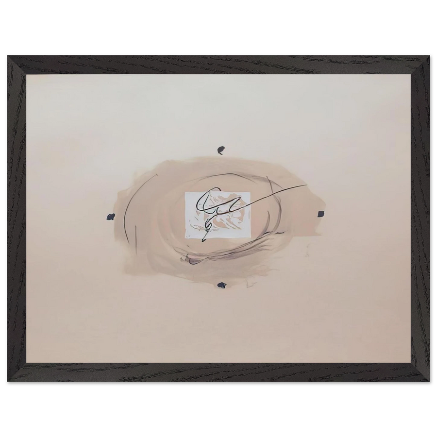 NOCTURN MATINAL 1970 by Antoni Tapies — Framed art print at Zephyeer
