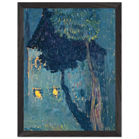 COTTAGE IN THE WOODS 1903 by Alexej von Jawlensky — Framed art print at Zephyeer