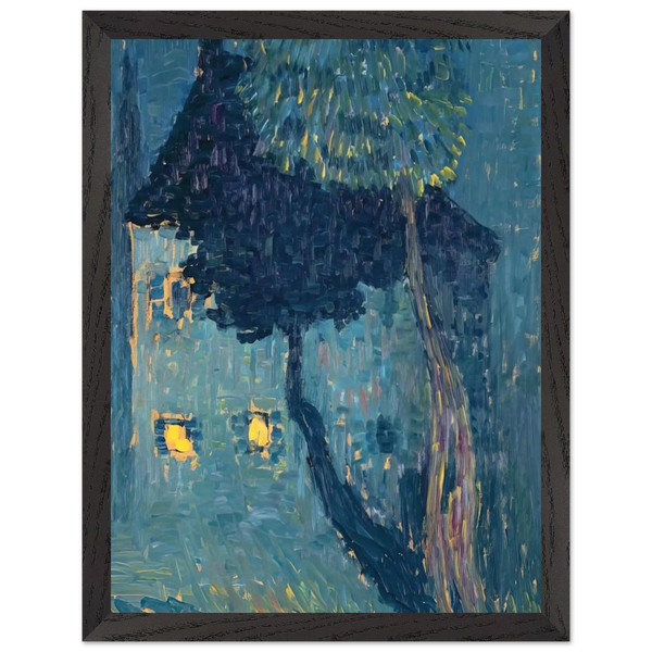 COTTAGE IN THE WOODS 1903 by Alexej von Jawlensky — Framed art print at Zephyeer