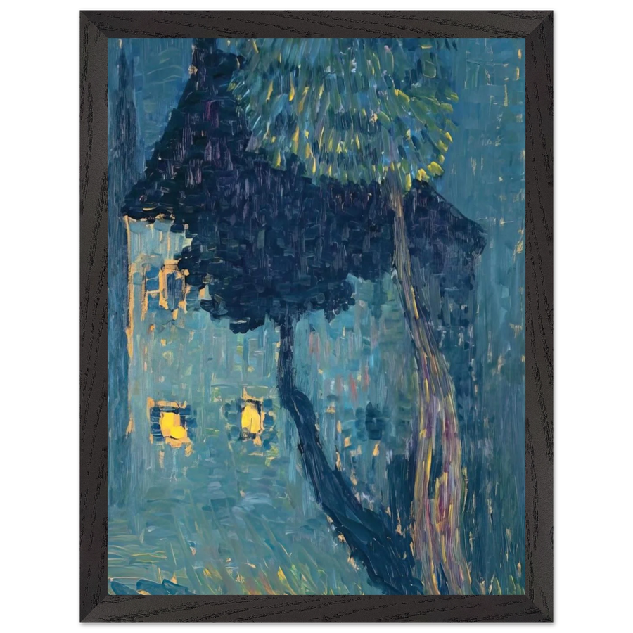 COTTAGE IN THE WOODS 1903 by Alexej von Jawlensky — Framed art print at Zephyeer